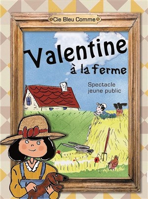 Affiche de Valentine à la ferme version crèche