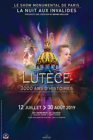 Affiche de La Nuit aux Invalides | Lutèce 3000 ans d'histoires