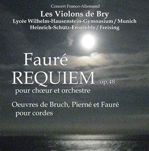 Affiche de Requiem opus 48 pour choeur et orchestre de Gabriel Fauré