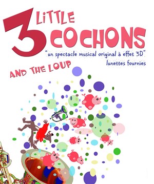 Affiche de 3 Little Cochons and the loup