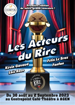 Affiche de Les acteurs du rire | Première édition