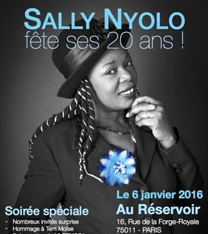 Affiche de Sally Nyolo fête ses 20 ans