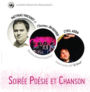Affiche de Soirée poésie et chanson