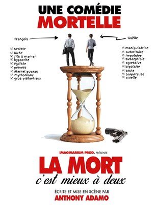 Affiche de La mort c'est mieux à deux