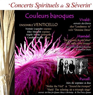 Affiche de Les Concerts Spirituels de St Séverin