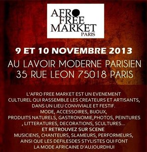 Affiche de L'afro free market