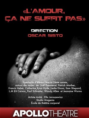 Affiche de L'amour ça ne suffit pas