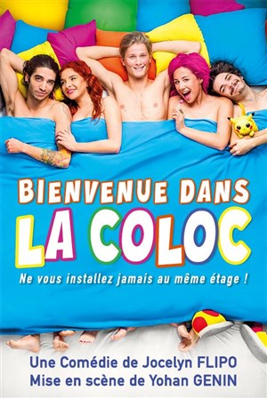 Affiche de Bienvenue dans la coloc
