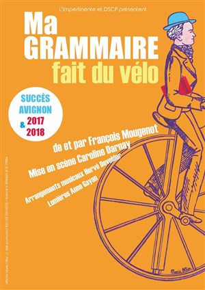 Affiche de François Mougenot dans Ma grammaire fait du vélo