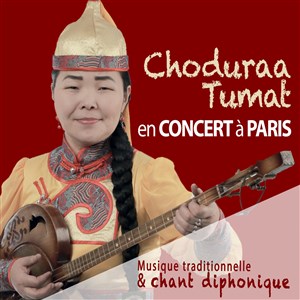 Affiche de Concert de chant diphonique et musique traditionnelle touva