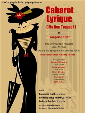 Affiche de Cabaret lyrique (ma non troppo !)