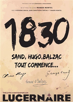Affiche de 1830