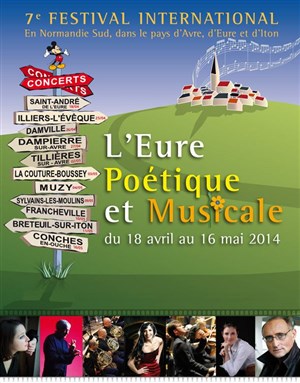 Affiche de Soirée Musique et lecture