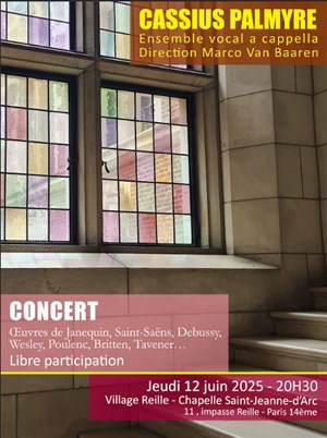 Affiche de Ensemble vocal Cassius Palmyre