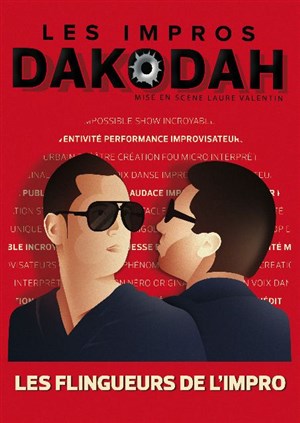 Affiche de Odah et Dako dans Les impros Dakodah