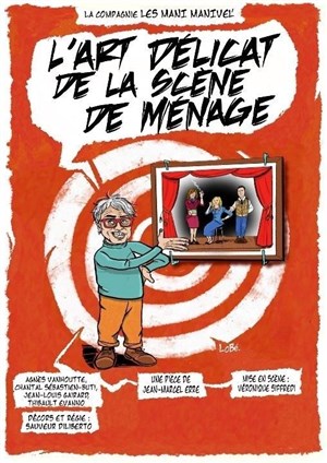 Affiche de L'art délicat de la scène de ménage