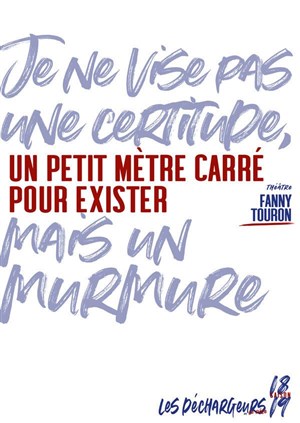 Affiche de Un petit mètre carré pour exister