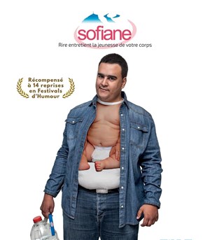 Affiche de Sofiane Ettaï dans Rire entretient la richesse de votre corps