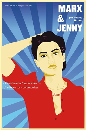 Affiche de Audrey Vernon dans Marx et Jenny