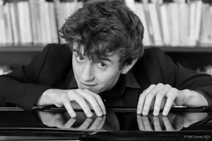 Affiche de Piano passion : Bach / Beethoven / Chopin | par Martin Jaspard
