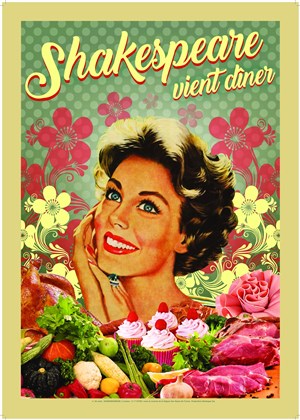Affiche de Shakespeare vient dîner