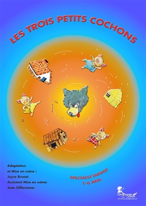 Affiche de Les trois petits cochons