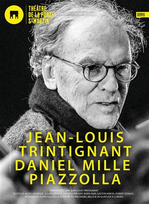 Affiche de Trintignant Mille Piazzolla
