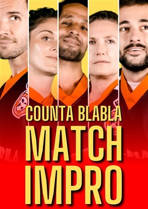 Affiche de Match d'impro Nice-Marseille