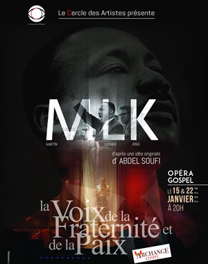 Affiche de MLK : La voix de la Fraternité et de la Paix