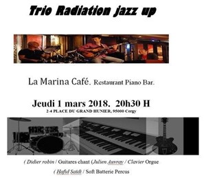 Affiche de Radiationjazzup Trio, Didier Robin