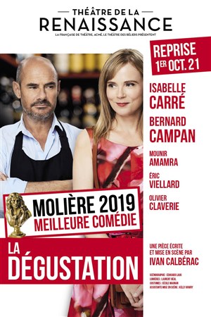 Affiche de La dégustation | avec Bernard Campan et Isabelle Carré