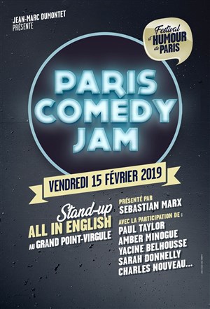 Affiche de Paris comedy jam - Festival d'Humour de Paris