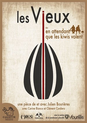 Affiche de Les Vieux ou En attendant que les kiwis volent