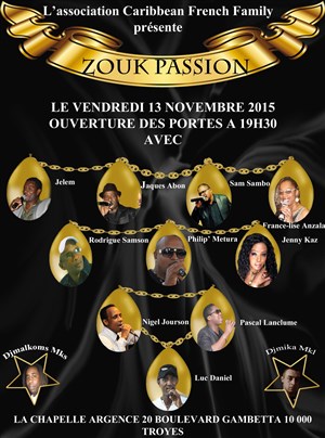 Affiche de Zouk Passion