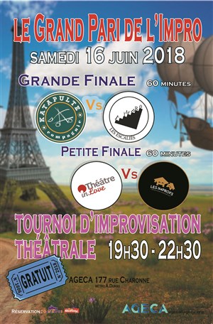Affiche de Les Finales du Grand Pari de l'impro