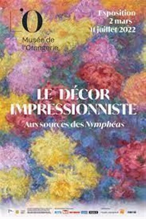 Affiche de Visite guidée de l'exposition : Le décor impressionniste, aux sources des Nymphéas | par Michel Lhéritier
