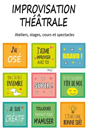 Affiche de Atelier d'improvisation théâtrale