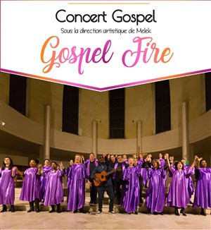 Affiche de Concert de gospel avec Melek & The Gospel Fire