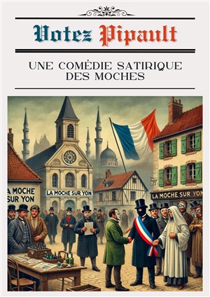 Affiche de Votez Pipault, une comédie satirique des moches