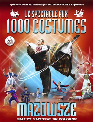 Affiche de Mazowsze ballet national de Pologne