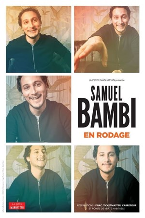 Affiche de Samuel Bambi | en rodage