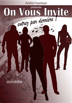 Affiche de On vous invite, entrez par derrière
