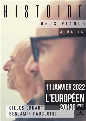Affiche de Gilles Erhart et Benjamin Faugloire dans Histoire