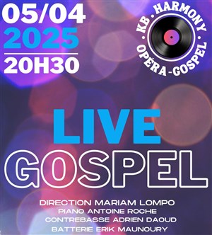 Affiche de Concert Gospel