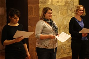 Affiche de Stage Théâtre sur le texte