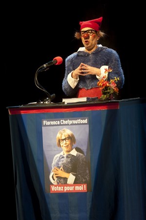 Affiche de Colette Gomette Prézidente
