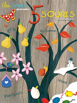 Affiche de 5 souris