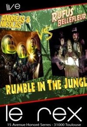 Affiche de Andreas & Nicolas VS Rufus Bellefleur