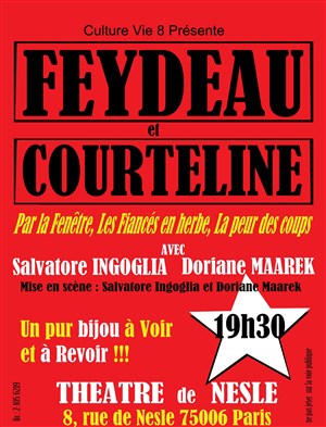 Affiche de Feydeau / Courteline