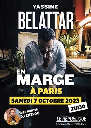 Affiche de Yassine Belattar dans En Marge